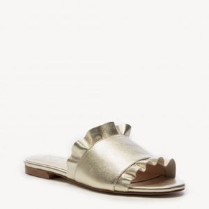 Sole Society Madalayne Ruffle Slide